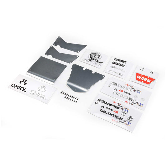 Axial Body Panel Set, Aluminum: Gilamon AXP8 AXI-2194