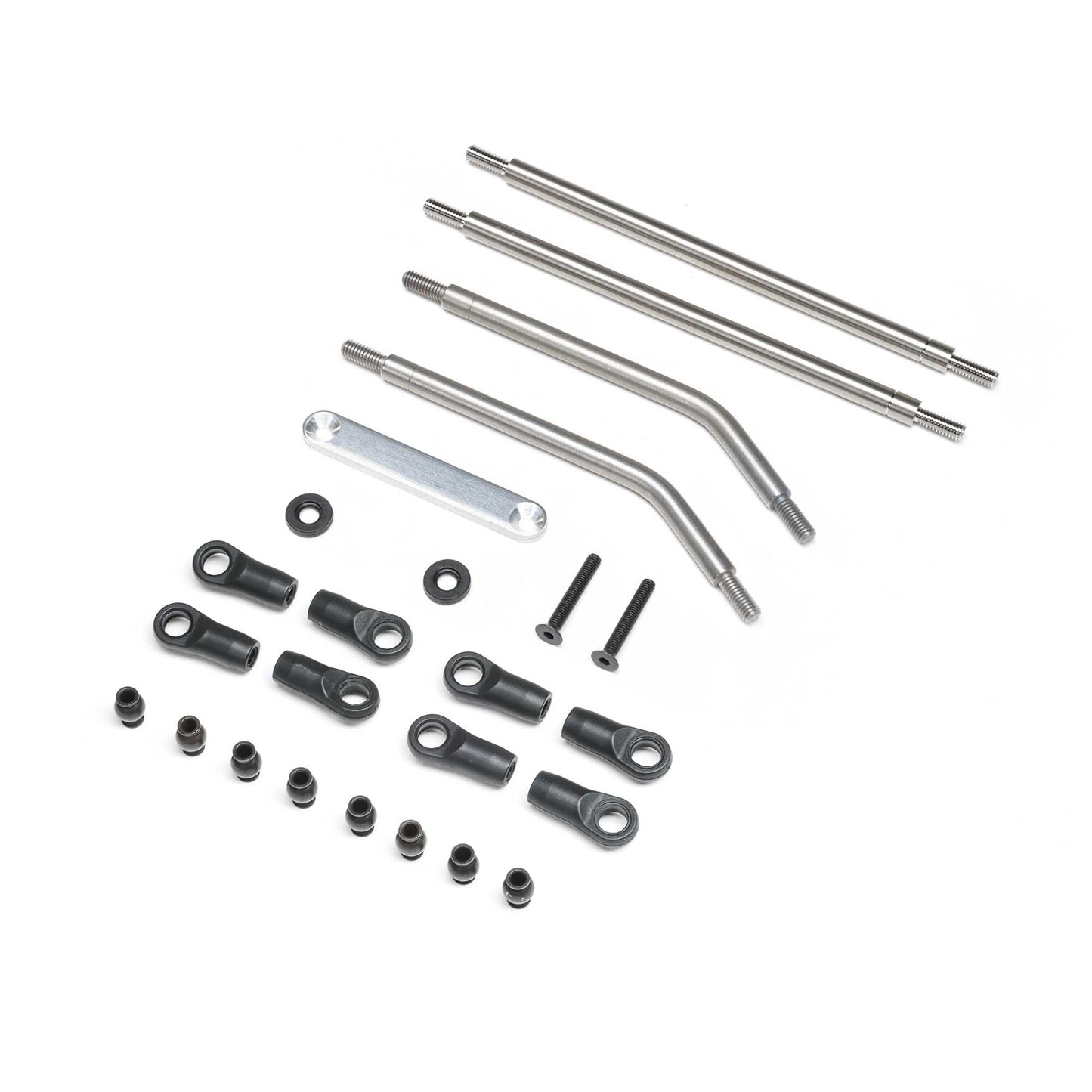 Axial Front Upper/Lower Links Set, Titanium: AXP8 AXI-2204