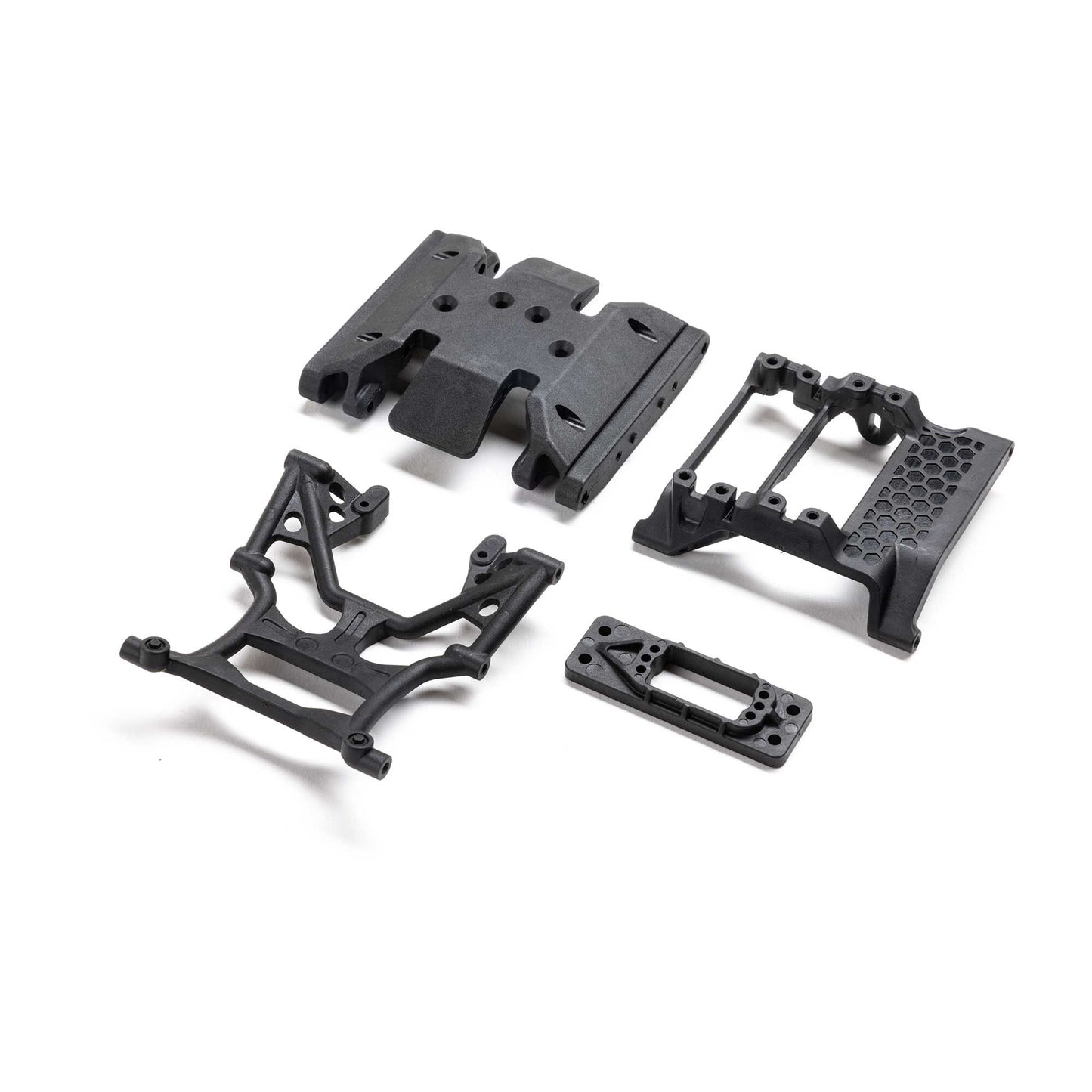 Axial Servo Mount, Skid, Cross Members: SCX10 III HP AXI-3001