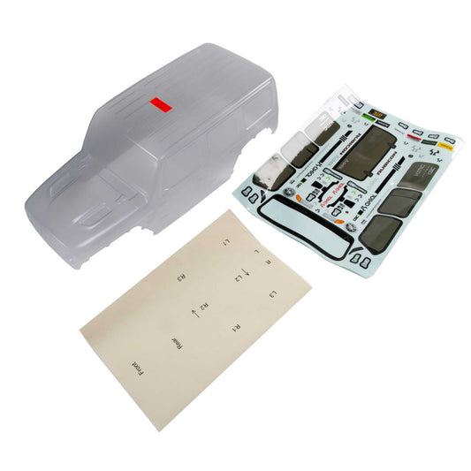 Axial Jeep JL 4dr Wrangler Body (Clear) AXI230015