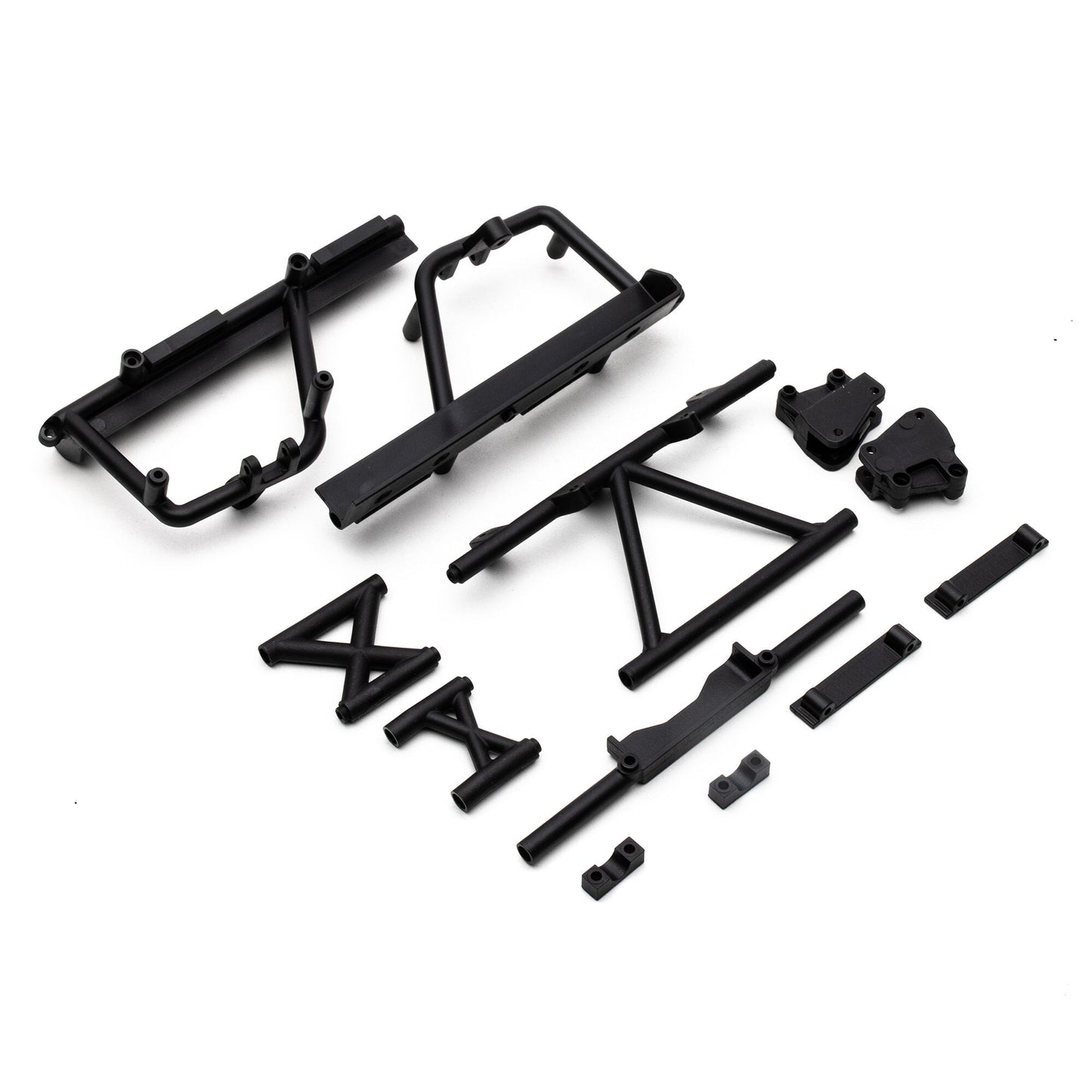 Axial Cage Supports Battery Tray (Black) RBX10 AXI231034