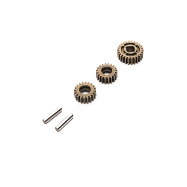 Axial SCX6: Idler & Output Gear/Shaft Set AXI252016