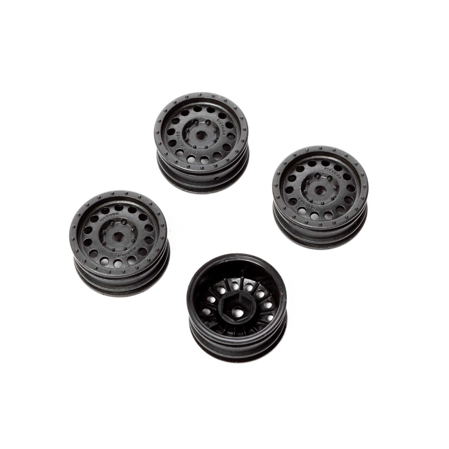 Axial 1.0 Method MR307 Hole Wheels (4pcs): SCX24 AXI40000