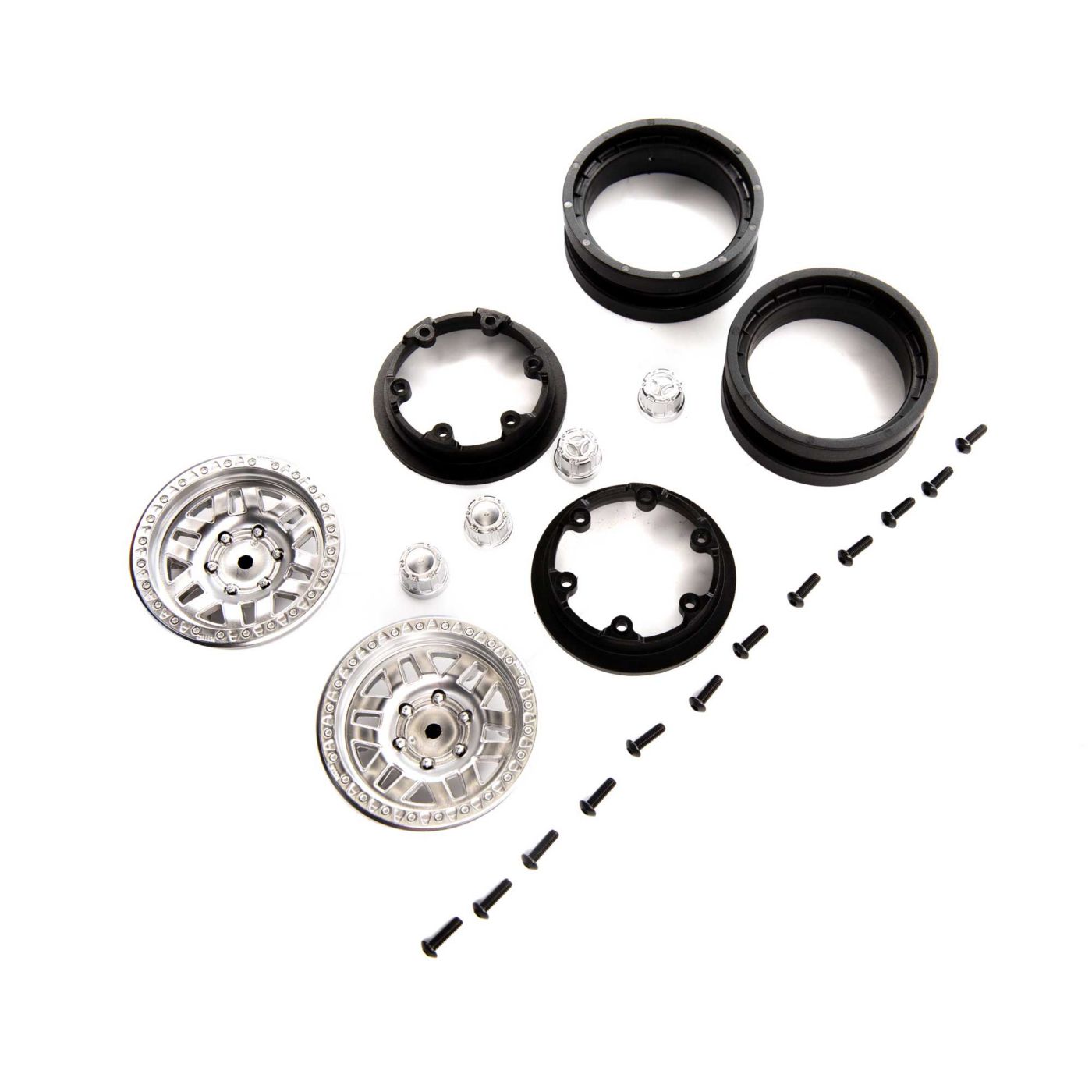 Axial 1.9 KMC Machete Beadlock Wheels, Satin (2) AXI43009