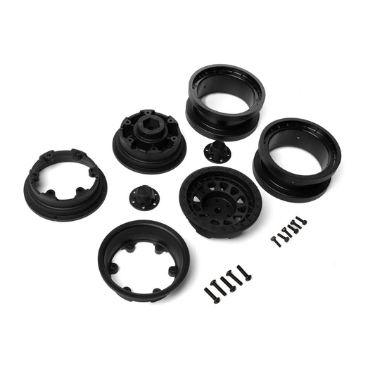 Axial 2.9" Black Rhino Primm Beadlock Wheels (2) AXI45001
