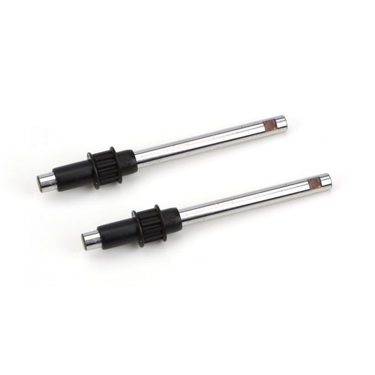 Blade Tail Rotor Shaft and Drive Pulley (2): B450 BLH1665