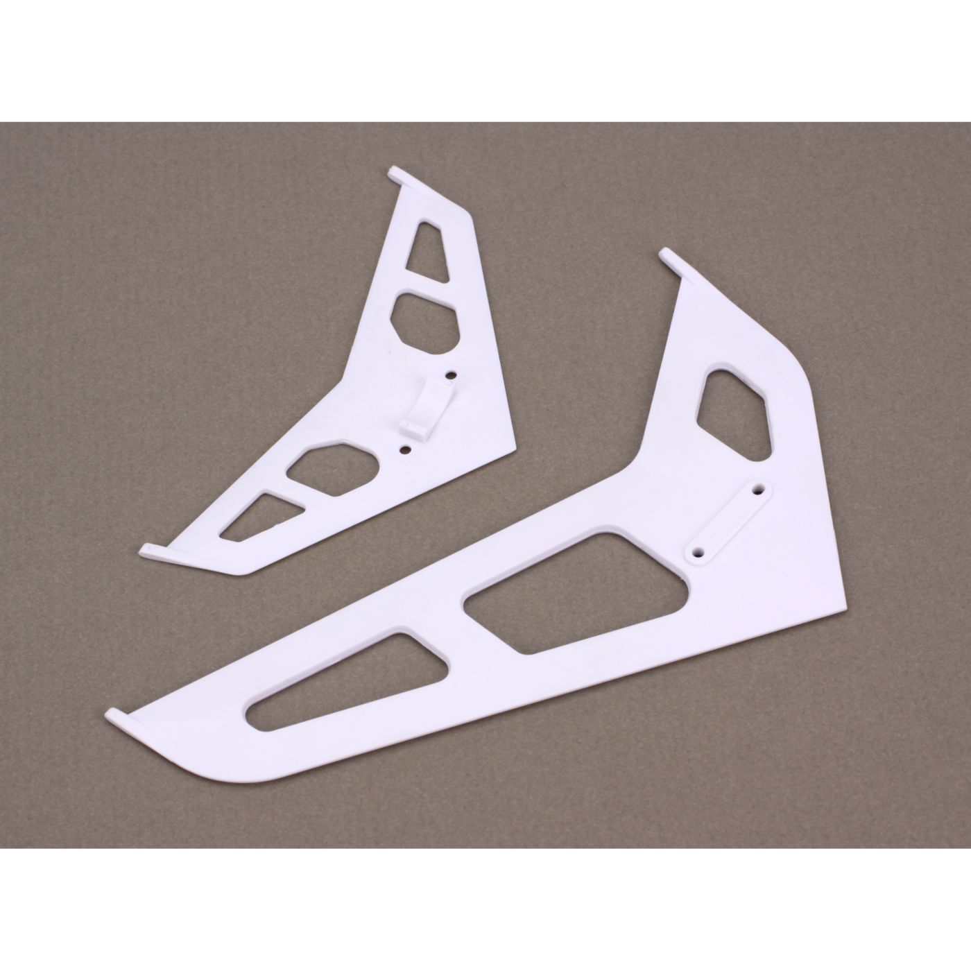 Blade Stabilizer/Fin Set, White: B450 BLH1672