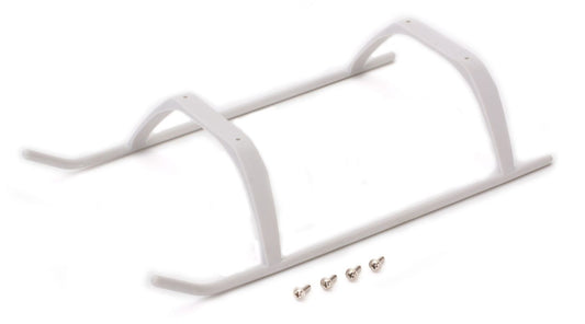 Blade Landing Gear w/ Hardware, White: 200 SR X BLH2014