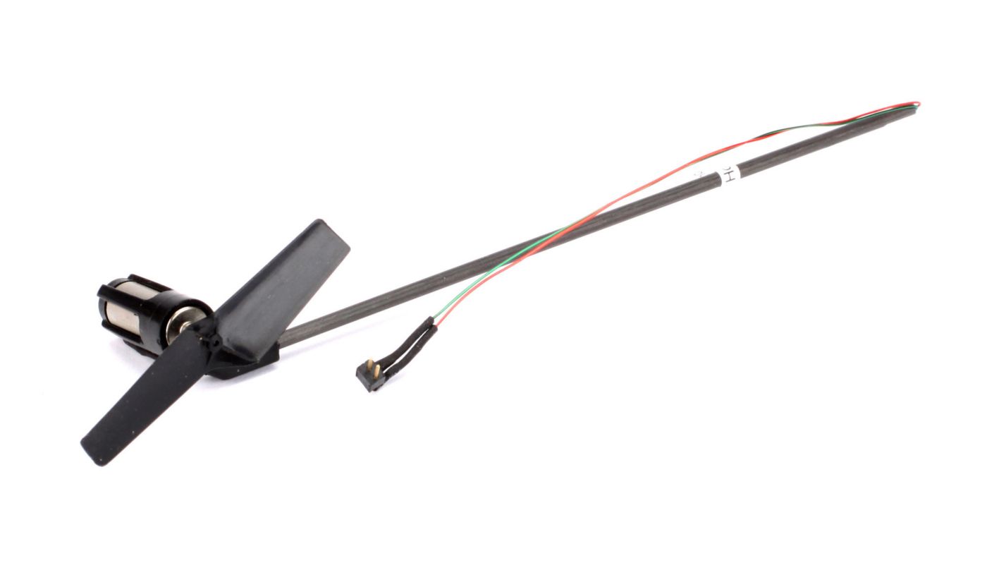 Blade Tail Boom Assembly w/Tail Motor/Rotor/Mount: nCP X BLH3302