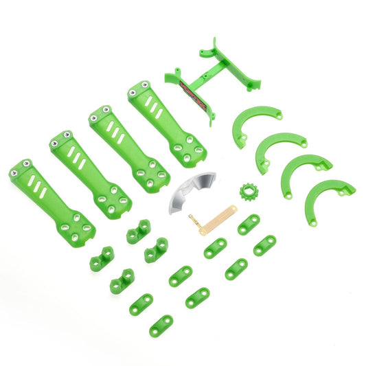 Blade Plastic Kit, Green: Vortex 230 BLH9270