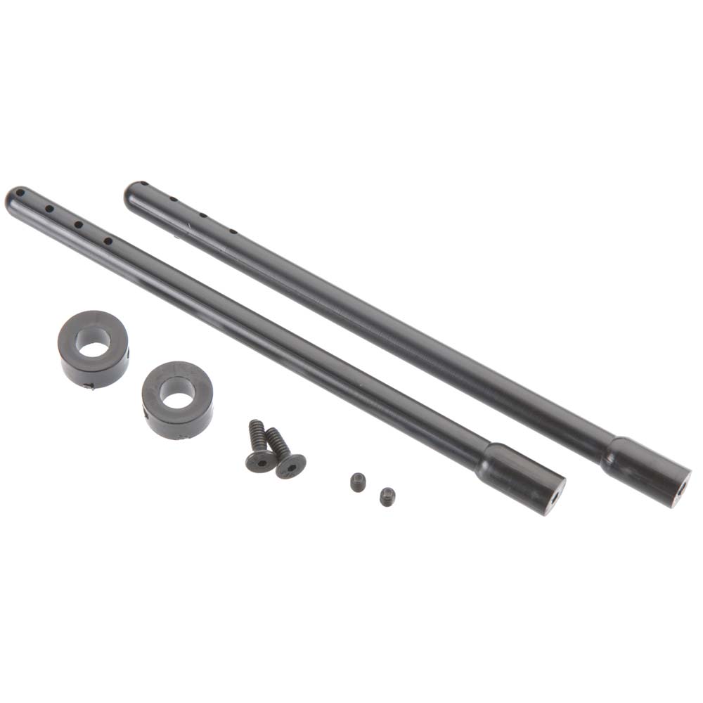 Duratrax Nylon Body Post Black 4.5" (114mm) (2) DTXC2618