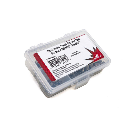 Dynamite Stainless Steel Screw Set: ARRMA GRANITE DYNH2057