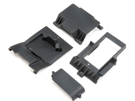 ECX Console and Electronics Tray: 1:18 4WD Temper Gen2 ECX210012