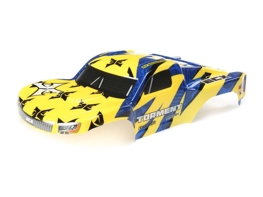 ECX Body, Yellow/Blue: 1:10 2wd Torment ECX230040