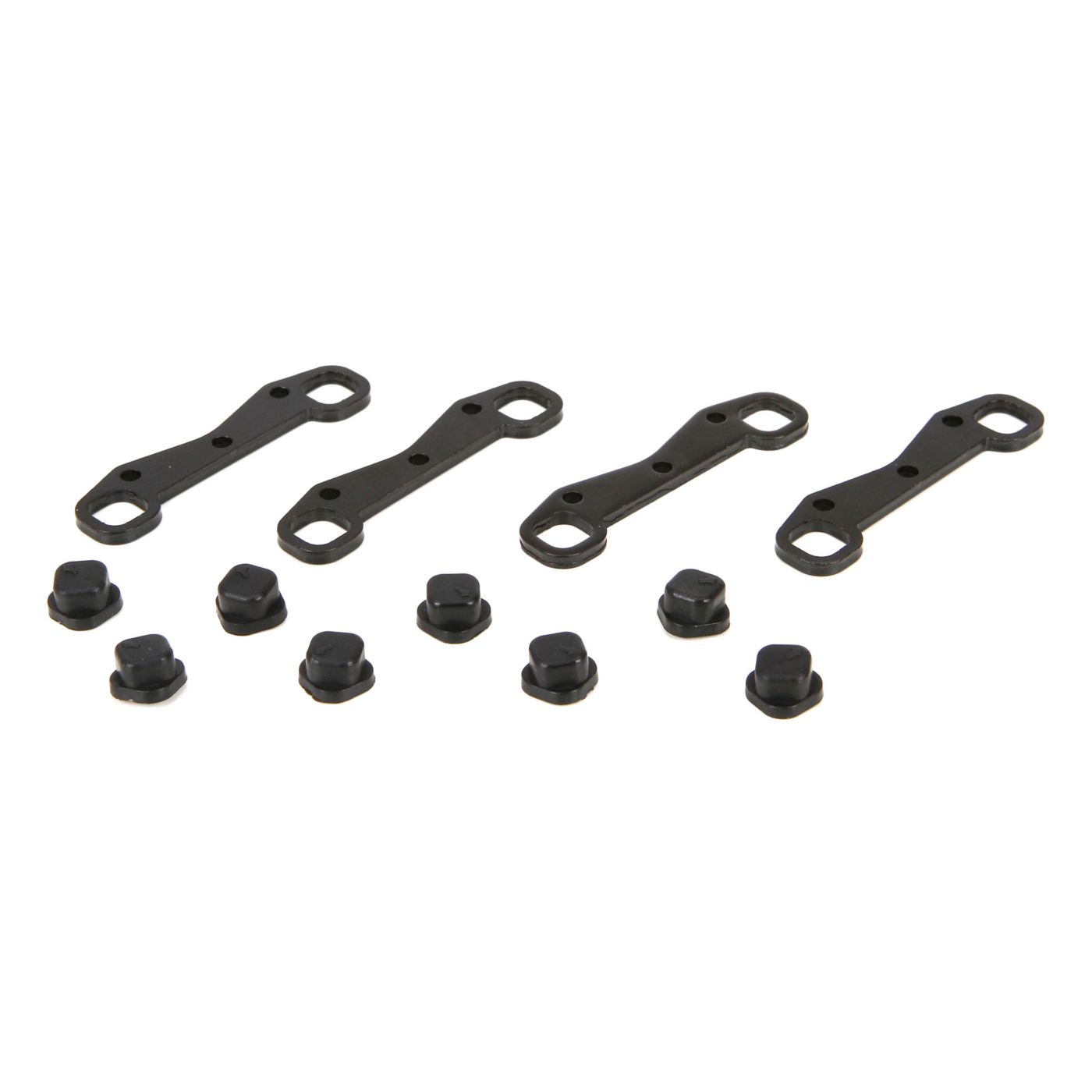 ECX Front/Rear Toe Plates w/Inserts: 1:10 4wd All ECX231006