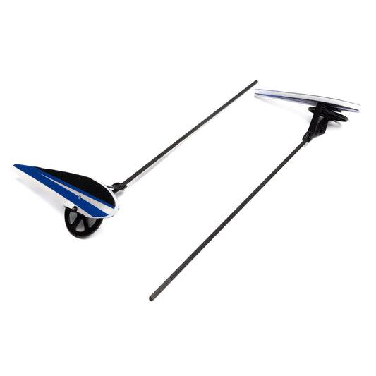 E-flite Landing Gear Set: 4-Site Biplane 3D FF (Flat Foamy) 800mm EFL02955