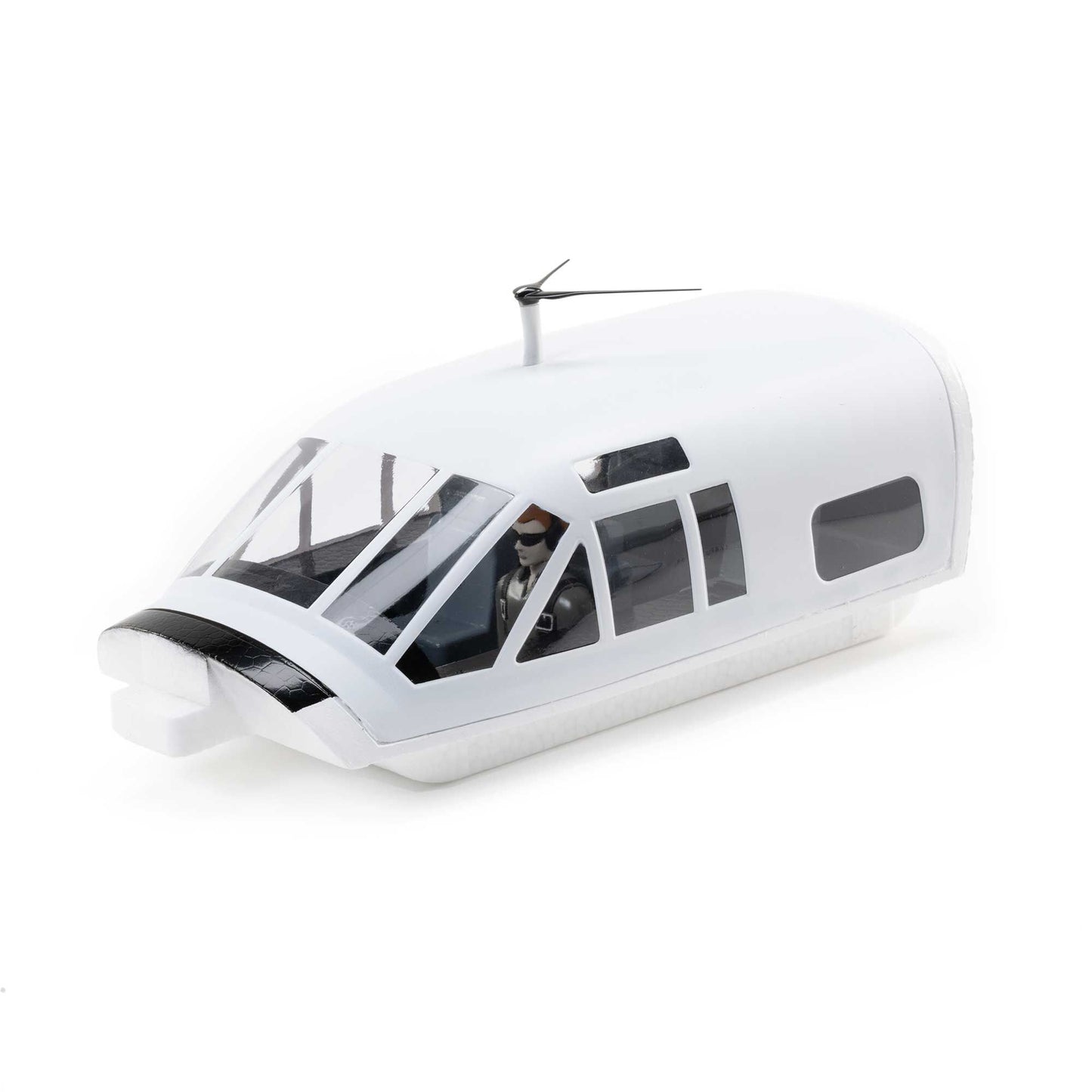 E-flite Battery Hatch with Pilot, White: RC-45J 1.5m EFL107257