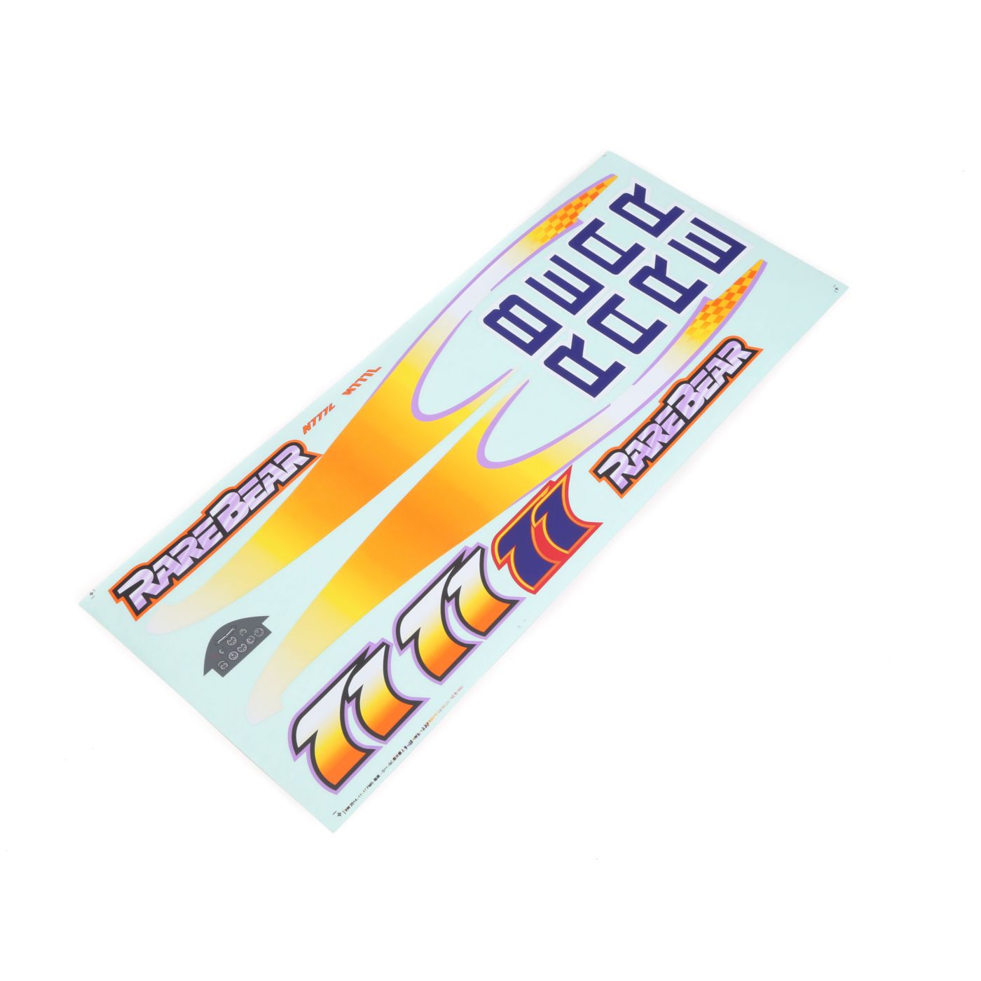 E-flite Decal Sheet: Rare Bear EFL1202