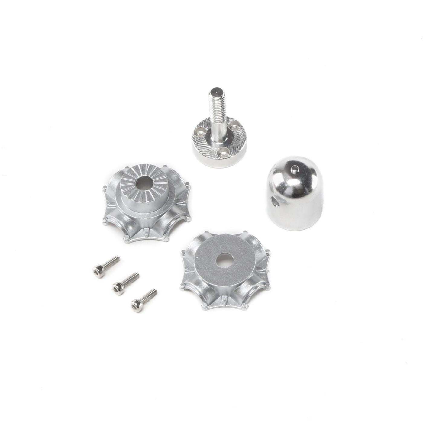 E-flite Prop Adapt w/Al. spinner/plastic hub: P-47 1.2m EFL8457
