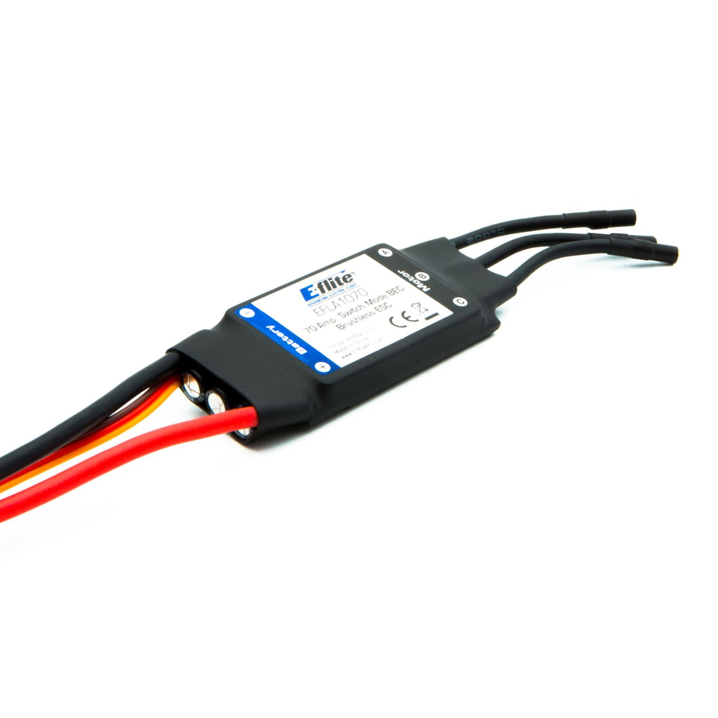 E-flite 70-Amp, Switch Mode BEC, Brushless ESC w/EC3 EFLA1070