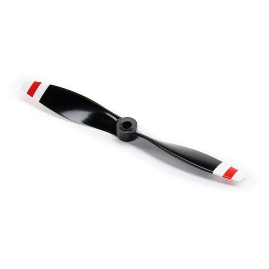 E-flite 9.5 x 7.5 CCW Right Propeller, Black with Red & White Tips EFLP09575BCCW