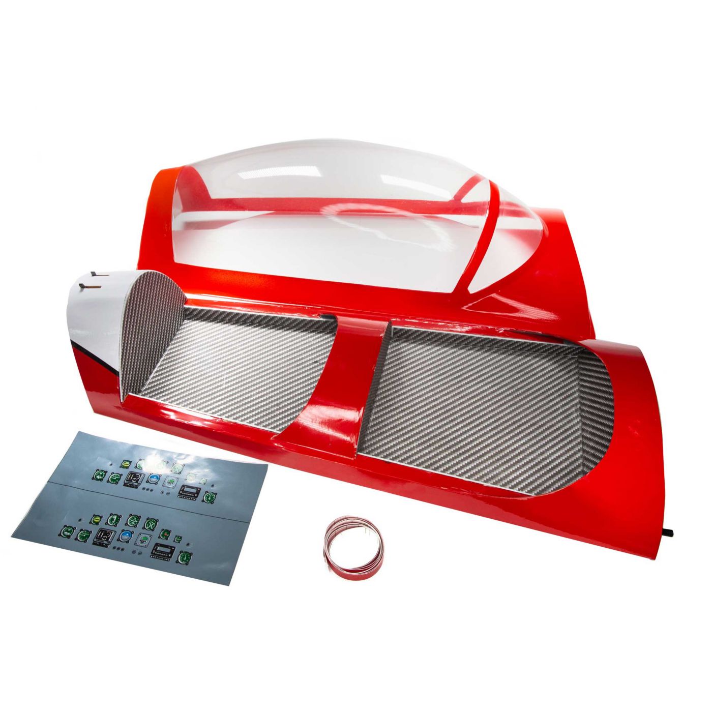 Hangar 9 Top Hatch & Canopy: Pitts S-2B HAN239008