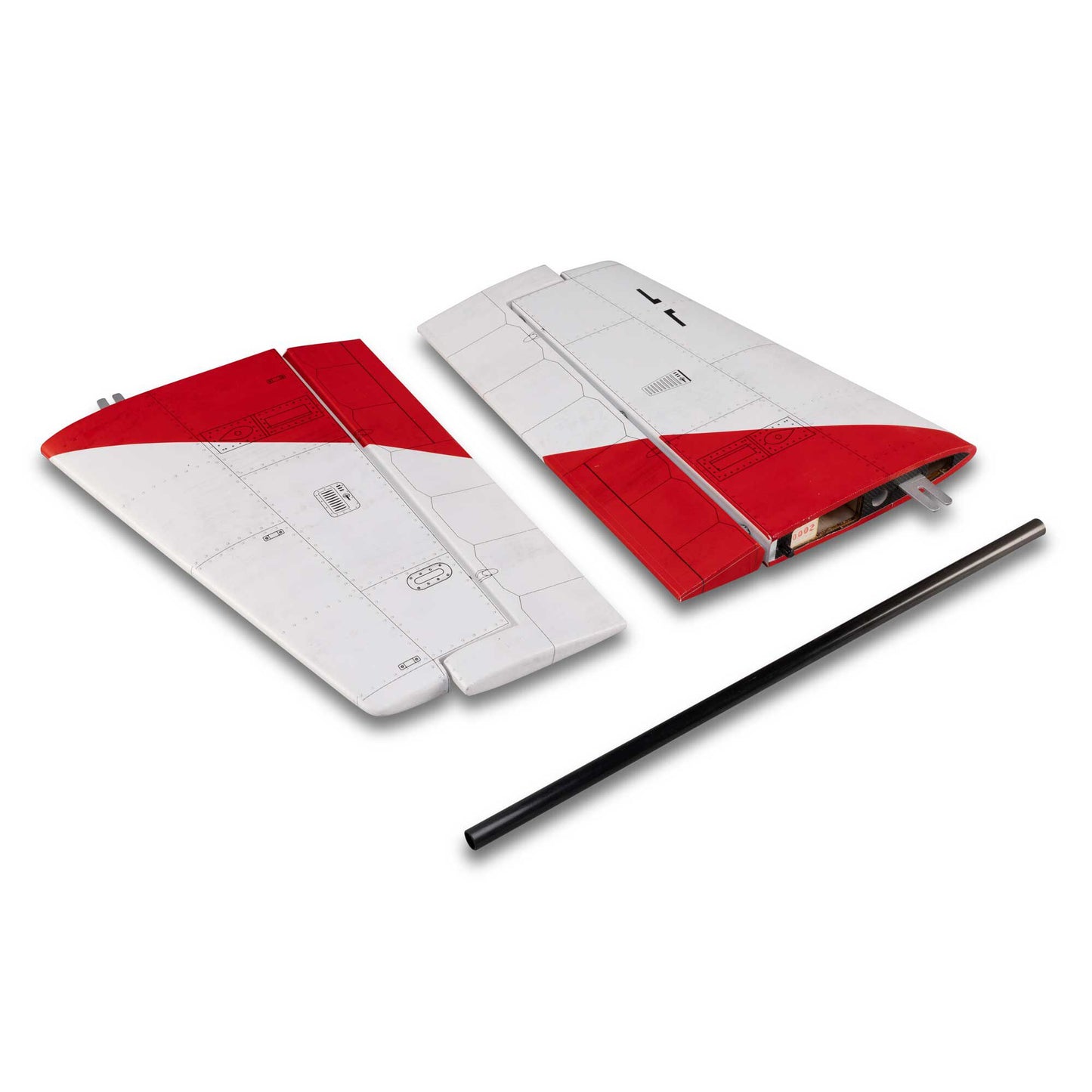 Hangar 9 Stabilizer and Elevators: Aermacchi MB-339 60-86N - Military HAN339004B