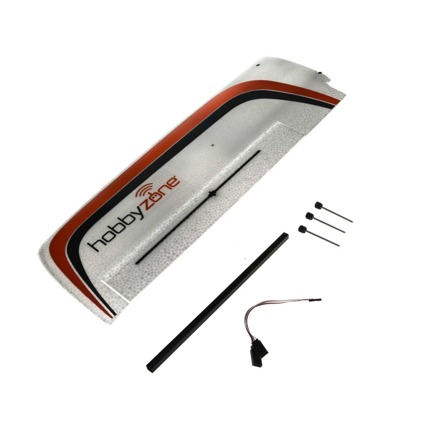 HobbyZone Wing Set with Servos installed: AeroScout HBZ3803