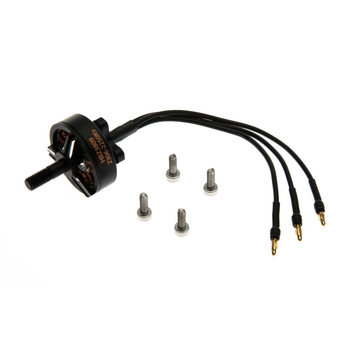 HobbyZone 2306-2250 Motor w/Nut, Spacer, Bolts: AeroScout HBZ3809