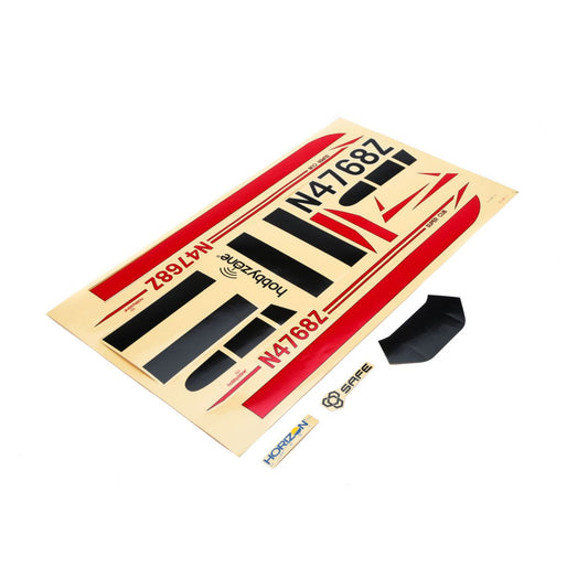HobbyZone Decal Sheet: Super Cub SAFE HBZ8110