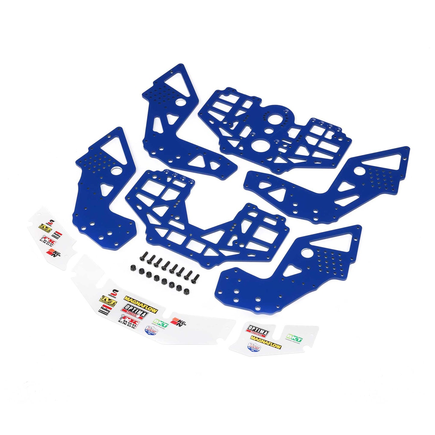 Losi Chassis Plate Set, Blue: LMT 2.0 LOS-1827
