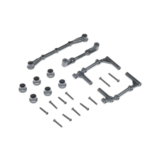 Losi Body Mounts & Hood Support, Zombie: Mini LMT LOS-2821