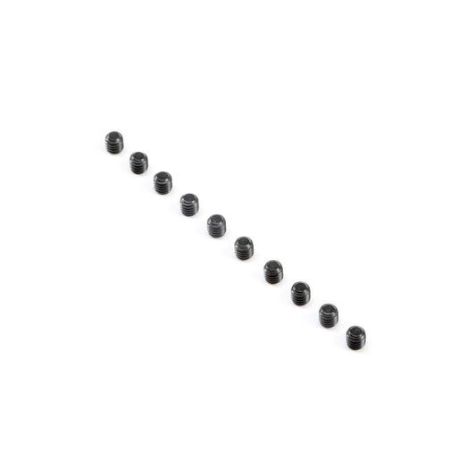 Losi Flat Point Set Screws M4x4mm (10) LOS-3821