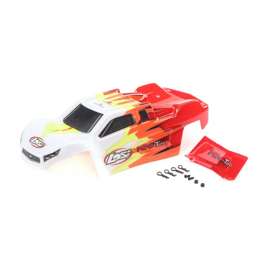 Losi Body, Red/White: Mini-T 2.0 LOS210013