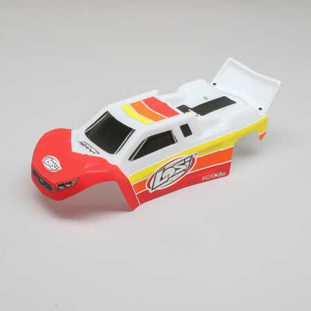 Losi Body, Red: Mini-T 2.0 BL LOS210017