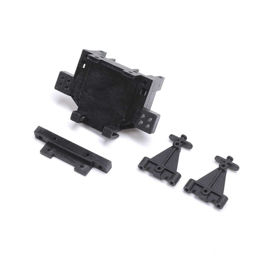 Losi Rear Bulkhead, Toe Block, Link Mount: Mini JRX2 LOS211028