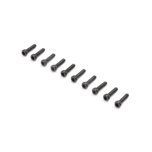 Losi Cap Head Screws, M2x10mm (10) LOS215001