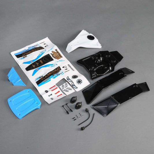 Losi Body Set, Blue, Painted: Ultra 4 LOS230075