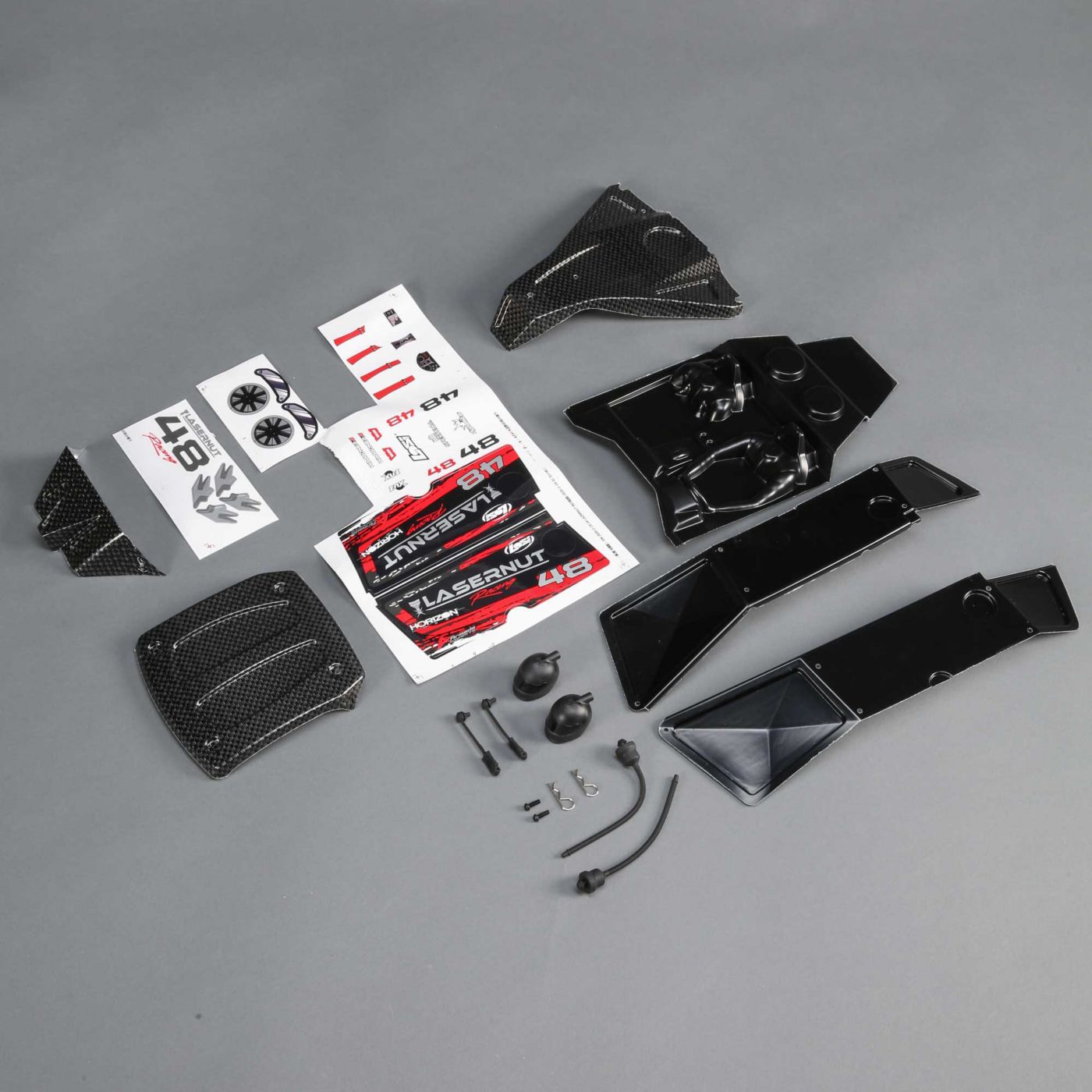 Losi Body Set, Red, Painted: Ultra 4 LOS230076