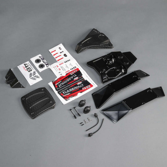 Losi Body Set, Red, Painted: Ultra 4 LOS230076