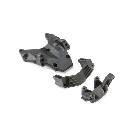 Losi Bulkhead, Camber Block & Servo Mount: 22S LOS231045