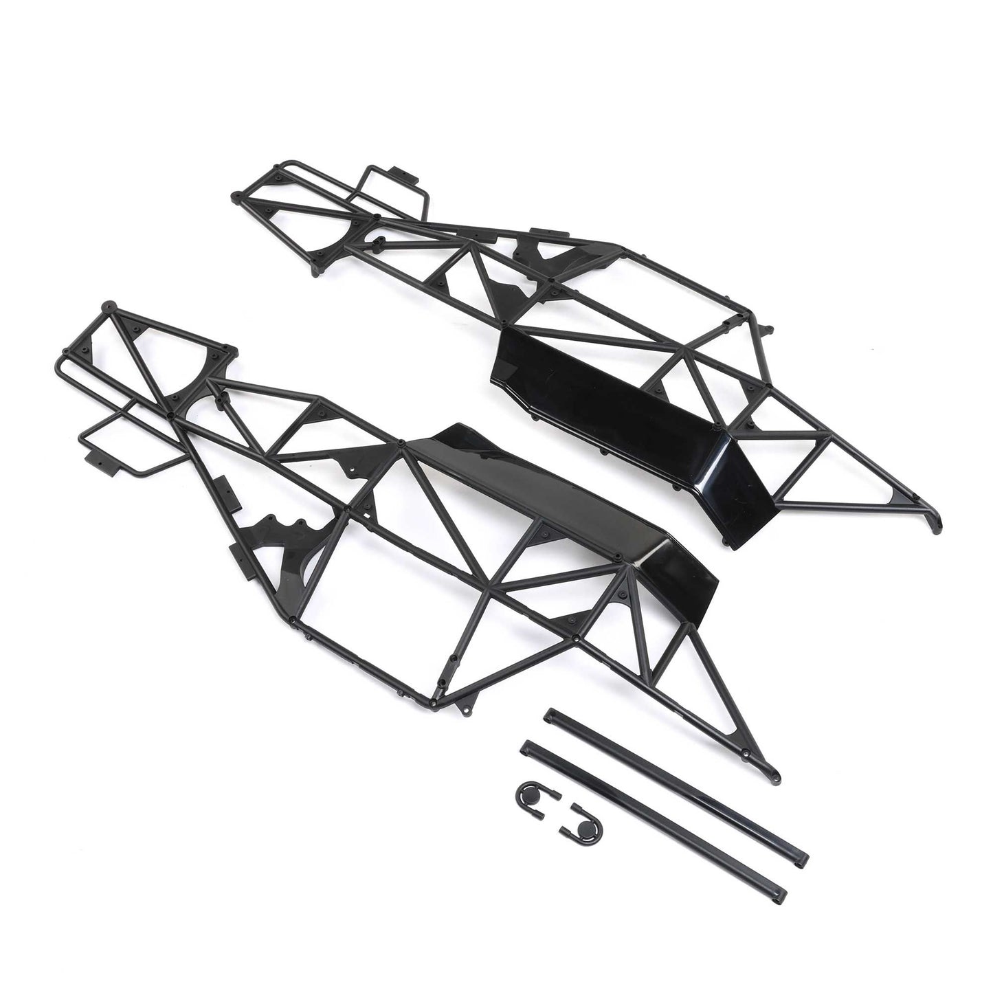 Losi Cage, Side, Sliders & Mirrors: Hammer Rey LOS231087