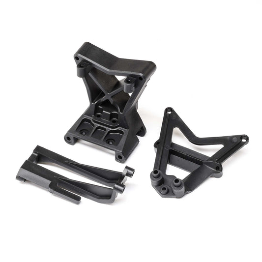 Losi Front Upper Arm/Shock Mount and ESC Mount: RZR Rey LOS231099