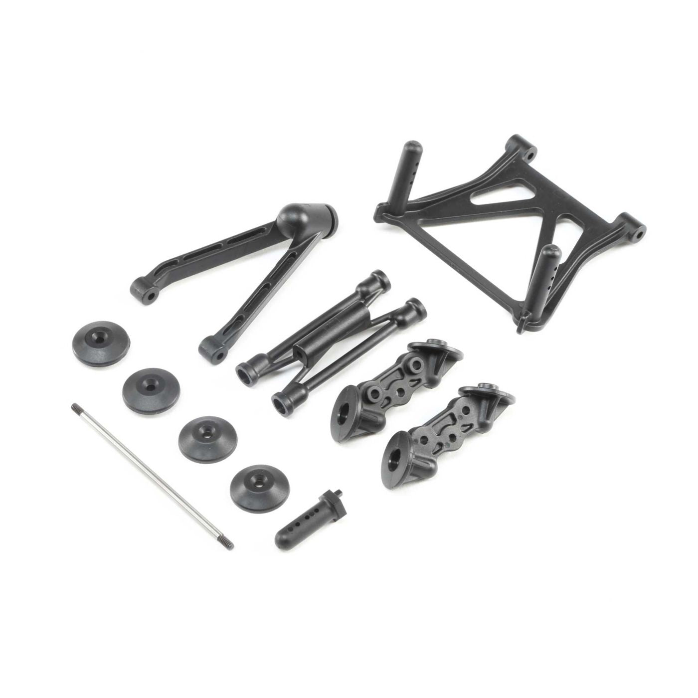 Losi Swivel Rear Body Mount Set: LST 3XL-E LOS240010