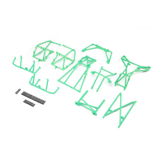 Losi Cage Set, Complete, Green: LMT LOS241027