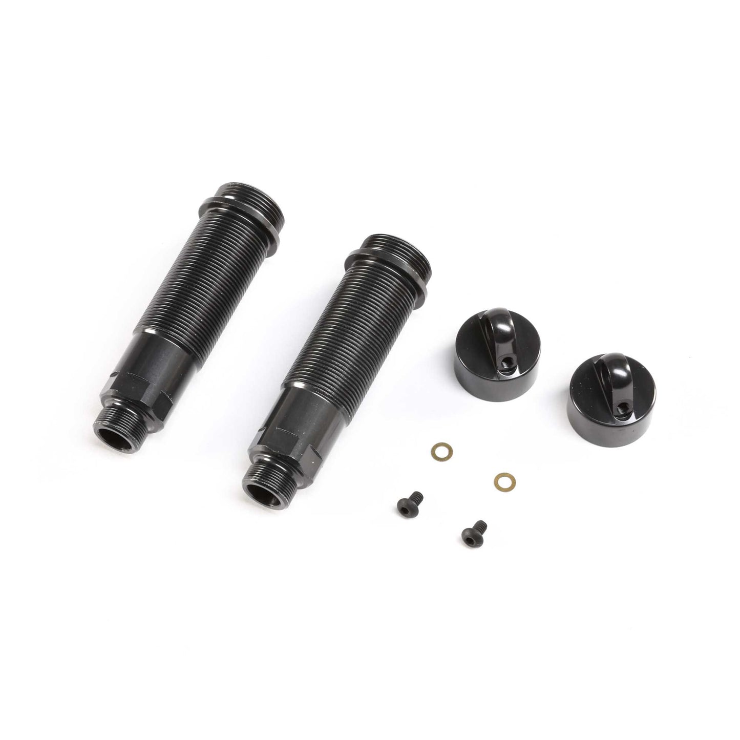 Losi Shock Body and Cap, Aluminum (2): LMT LOS243012