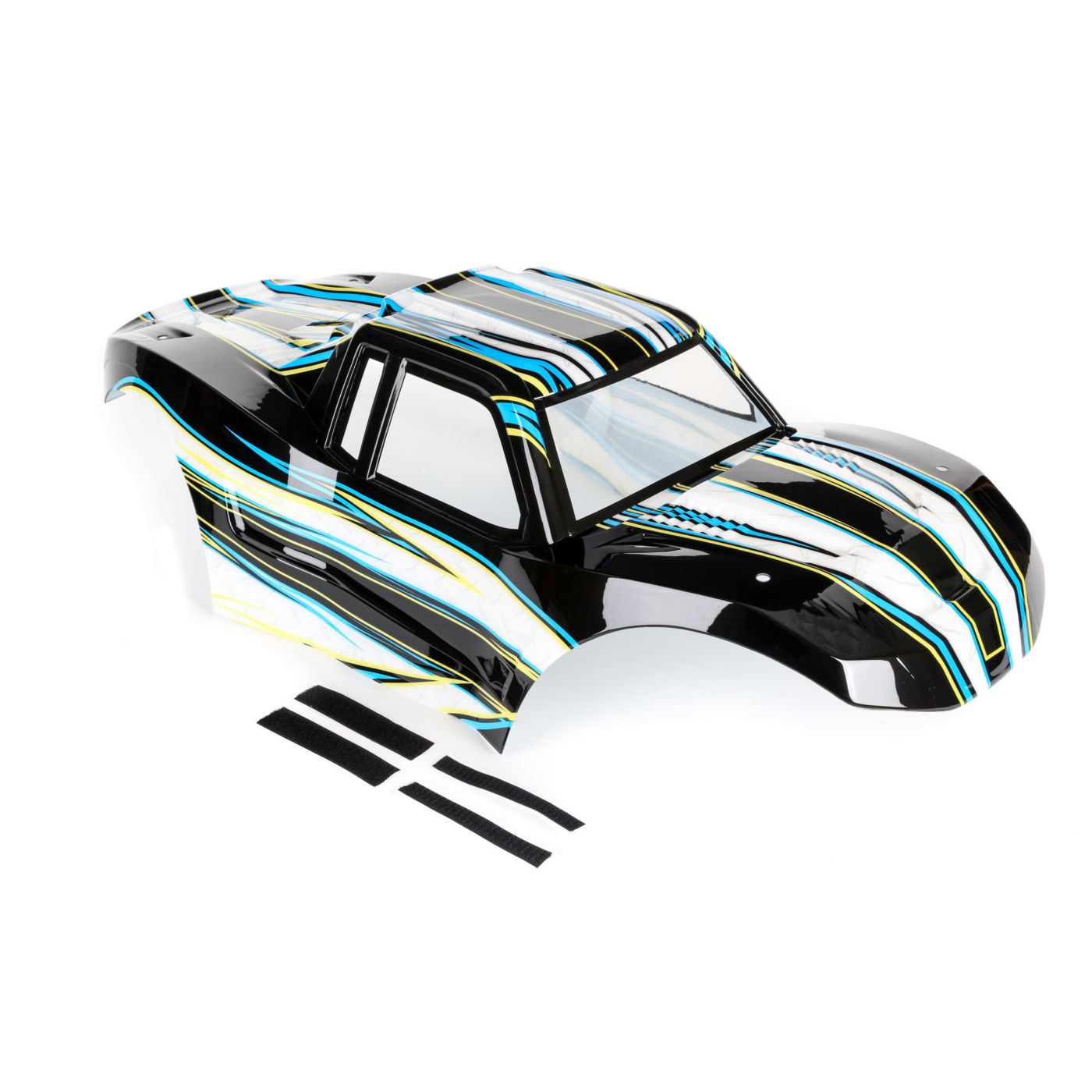 Losi Body, Painted, Black: MTXL LOS250013
