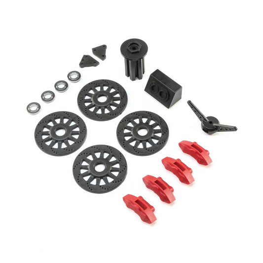 Losi Brake and Spare Tire Accessory Set: Super Baja Rey LOS250024