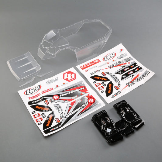 Losi Body Set, Clear: SuperRockRey LOS250035