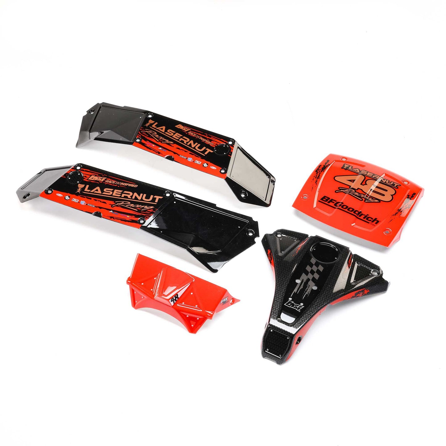 Losi Panel Set, Decorated: 8X Super Lasernut LOS250063